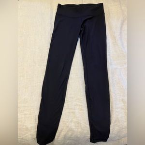 Reversible mid rise lululemon yoga pants